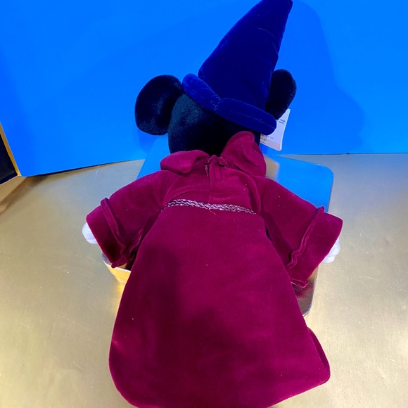 DISNEY NWT VTG 90s FANTASIA MICKEY MOUSE SORCERER PLUSH DISNEY STORE EXCLUSIVE - Picture 6 of 13